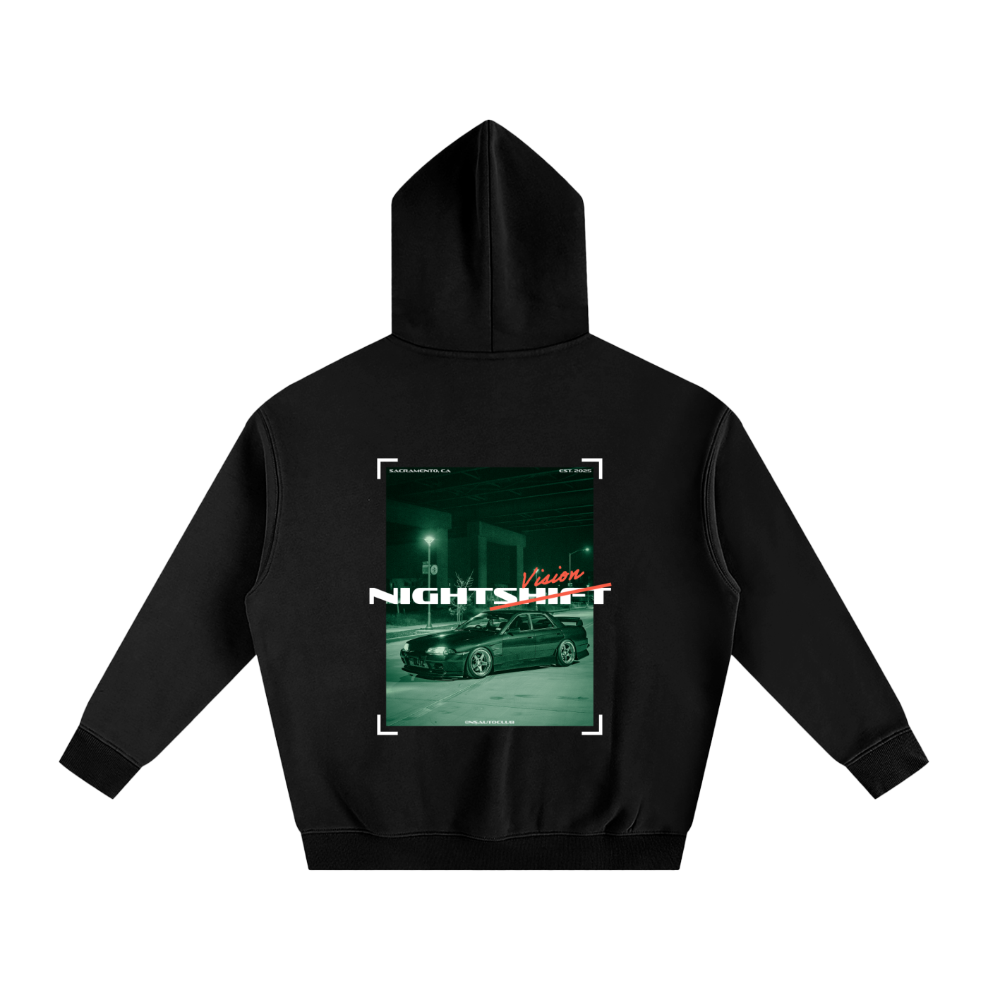 𝙉𝙎 | "NightVision" Oversize Hoodie