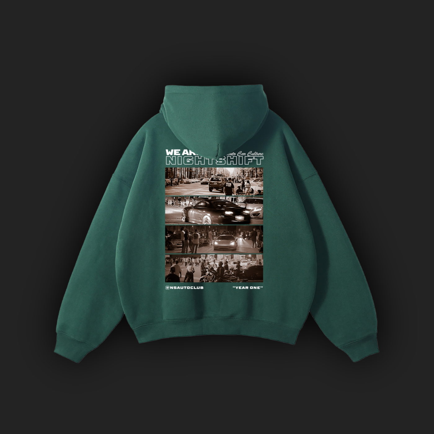 𝙉𝙎 | "Year One" Oversize Hoodie