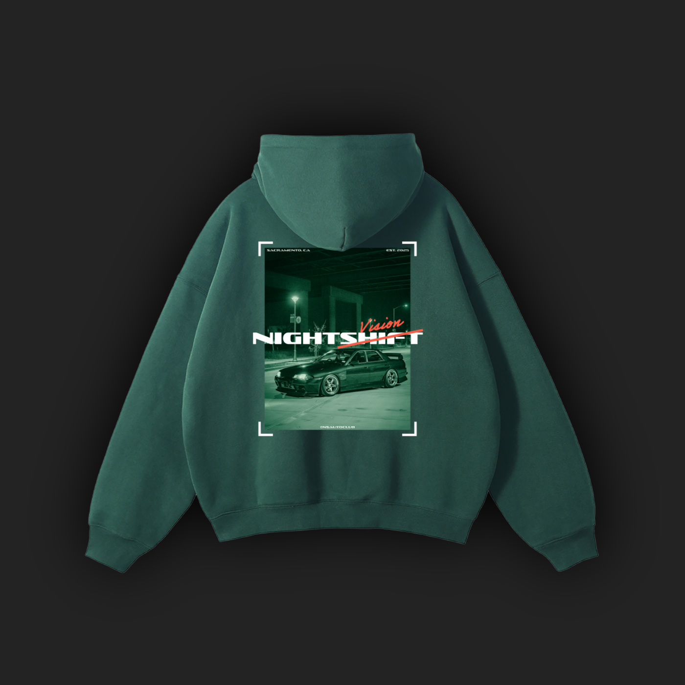 𝙉𝙎 | "NightVision" Oversize Hoodie