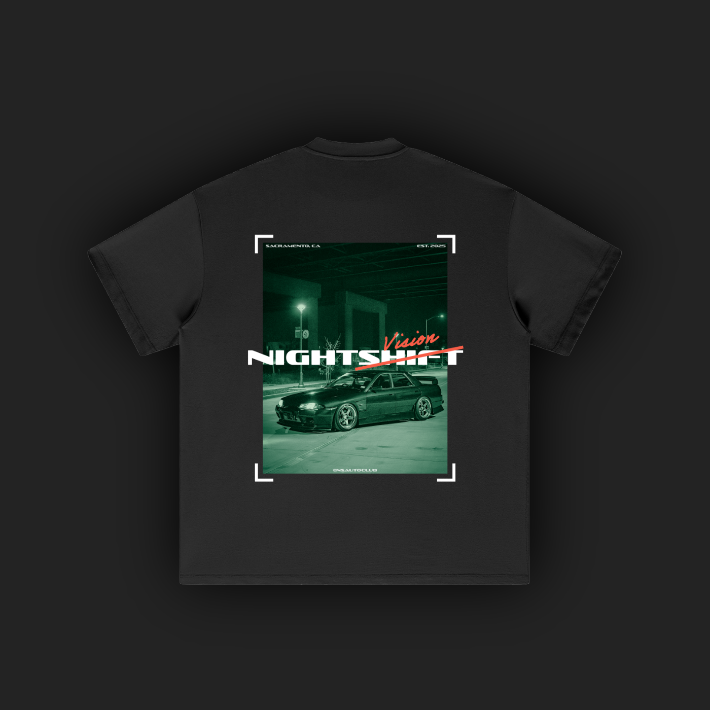 𝙉𝙎 | "NightVision" Heavyweight T-Shirt