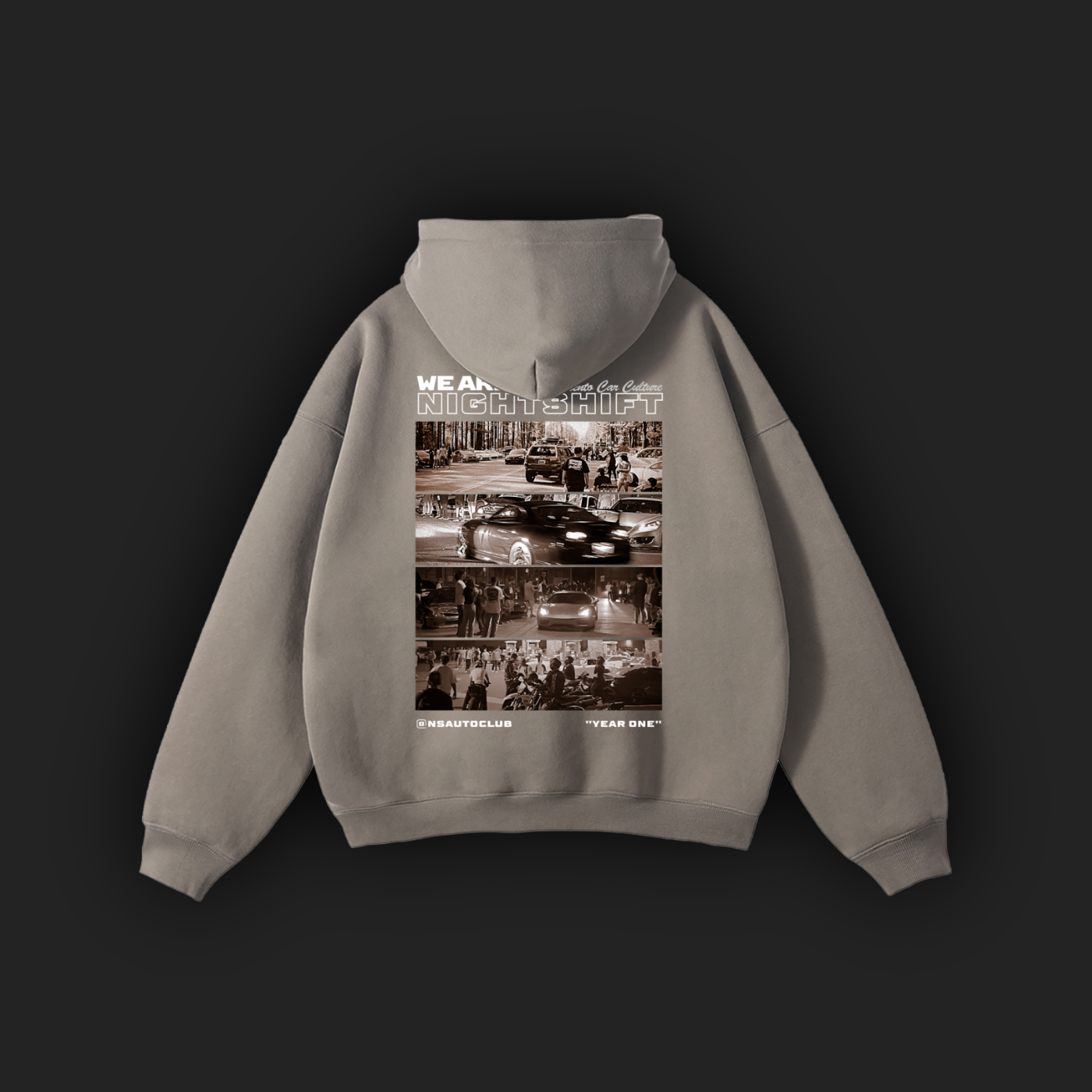 𝙉𝙎 | "Year One" Oversize Hoodie