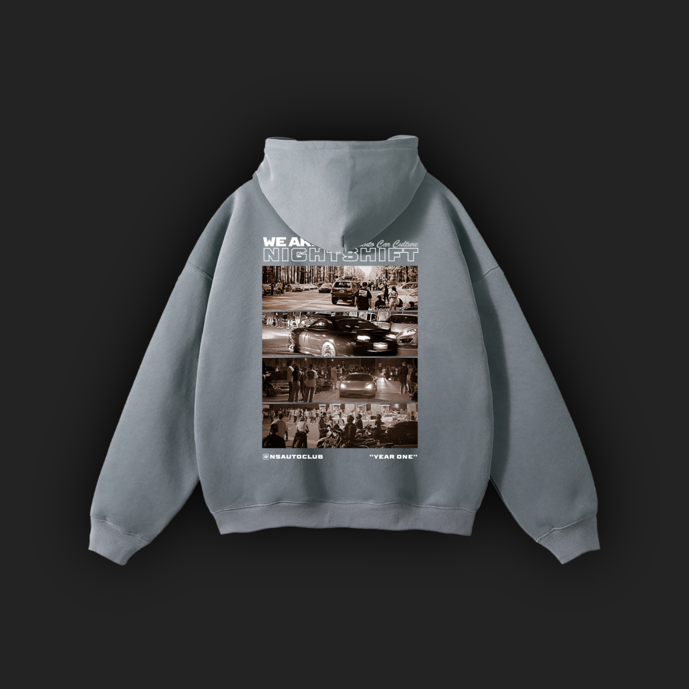 𝙉𝙎 | "Year One" Oversize Hoodie